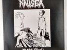 Nausea Extinction LP 1990 Profane Existence with Insert - No poster Good+ Vinyl