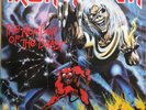 IRON MAIDEN NUMBER OF THE BEAST 1987 UK EMI FAME REISSUE VINYL LP FA 3178 EX