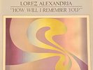 Lorez Alexandria - How Will I remember You? LP. Jazz. Funk Breaks.
