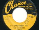 FLAMINGOS If I Can't Have You CHANCE Doo Wop 45 Hear