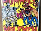 HALOWEEN PARTY PUNK Singles w COMIC BOOK 2 RARE GARAGE MINT Mummies vs. WOLFMEN