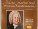 HENRYK SZERYNG Bach 6 Sonatas 3 LP Box Set DGG