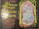 J.R.R Tolkien - Poems and Songs Of Middle Earth, Caedmon Vinyl TC1231,  vgc