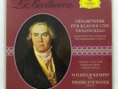 PIERRE FOURNIER, KEMPFF - BEETHOVEN cello & piano works DGG 3xLPs box EX+