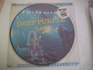 DEEP PURPLE LIVE  PICTURE DISC WITH POSTER  MINT OLD STORE STOCK