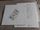 Pink Floyd The Wall Vinyl Lp  A2U B3U A3U B2U 1979 SHSP 411 purchased 7/12/79