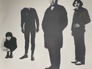 THE STRANGLERS black and white Lp RECORD GRAY MARBLED VINYL PUNK US 1978