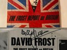 Signed Frost Report On Britain Vinyl , Autographs Of John Cleese and David Frost