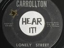 Hot Rockabilly Stroller 45 CEE VEE Lonely Street / Im Yours CARROLLTON obscure