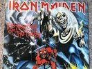 IRON MAIDEN THE NUMBER OF THE BEAST VINYL LP 1987 Italy repress VG/VG+