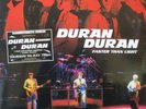 DURAN DURAN Faster Than Light BLUE VINYL LP