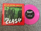 The Clash Out Of Control Tour EP Pink Vinyl Mint Condition 7 inch - Garageland