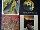 4LPs - IRON BUTTERFLY - Heavy/ Ball FOC TWEN / LIVE/ Metamorphosis FOC