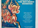 PEPPERMINT KANDY KIDS Rudolph The Red Nosed Reindeer 1981 Vinyl LP w/RARE Cutout