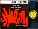 JOHN COLTRANE RED GARLAND TRIO LP PRESTIGE PRLP 7123 US 1959 JAZZ NJ RVG DG MONO