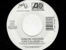 HIP HOP-SUNSHINE ANDERSON-HEARD IT ALL BEFORE/LUNCH OR DINNER-ATLANTIC 97985
