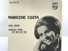 Maricene Costa Mar Amar/Marcha Para Um Dia De Sol Vinyl 7” Brazil Philips Bossa