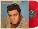 ELVIS PRESLEY LOVING YOU LPM-1515 LP RCA MONO 2003 RED VINYL USA