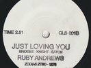 NORTHERN SOUL-RUBY ANDREWS-JUST LOVING YOU-WHITE LABEL.