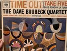 Time Out The Dave Brubeck Quartet featuring Take Five Blue Rondo A La Turk 8192