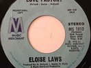 ELOISE LAWS Love Factory / Stay With Me MUSIC MERCHANT DJ Promo