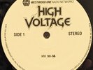 RADIO SHOW: HIGH VOLTAGE, DATE: 2/5/90, 2 LPs/2 HRs, QUALITY: EX