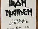Iron Maiden - Live At Donington (August 22nd 1992) Korea Triple Vinyl LP Rare