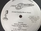 Waylon Jennings 3 LP Happy Birthday - The Silver Eagle Cross Country Music Show