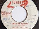 1975 ROOTS REGGAE - LET'S BE PEOPLE - DELROY WILLIAMS - TOMORROW 7