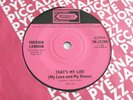 FREDDIE LENNON 'THAT'S MY LIFE (MY LOVE AND MY HOME)' 45 PICCADILLY 1965 BEATLES