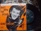ROCK N ROLL GENE VINCENT RACE WITH THE DEVIL EP  VG free post UK
