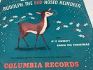 1949 Gene Autry Rudolph The Red Nosed Reindeer 78 Columbia Records
