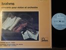 MICHELE AUCLAIR Brahms violin concerto French FONTANA Stereo