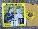 JERRY LEE LEWIS Great Balls Of Fire ORIGINAL Sun Picture Sleeve 45 VG+ / VG++