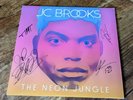 JC Brooks - The Neon Jungle - 12in LP - AUTOGRAPHED  - 2017 Colored Vinyl