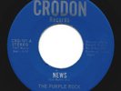 The Purple Rock 45rpm  - Crodon #101 - garage -  Carthage Texas