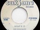 The Consumates WHAT IS IT Rare ROCKSTEADY Coxsone REGGAE 45
