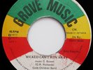 Glenroy Richards WICKED CAN'T RUN AWAY Deep Roots REGGAE 45 EX