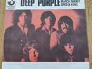 Deep Purple - Black Night / Speed King (si) Sweden 1970 VG++/EX