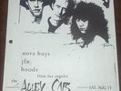 Vintage Early 80’s Alley Cats JFA Punk Flyer Dangerhouse Original Poster Rare HC