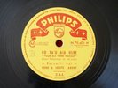 Tahiti Folk Music No Ta'u Aia Here 78RPM Philips N.79.401H