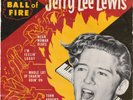 JERRY LEE LEWIS 45 rpm EP COVER ONLY no record THE GREAT BALL OF FIRE