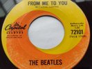 CANADA  THE BEATLES From Me To You /Thank You Girl 1963 CAPITOL 72101 45 NO DASH