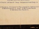 Back To The Future - Original Soundtrack- 1980 MCA-6144 Vinyl