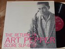 Art Pepper Return of NM  DG Score lp Jack Sheldon Leroy Vinnegar