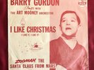 Barry Gordon, MGM 12367, Zoomah The Santa Claus From Mars & I Like Christmas VG+
