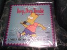 THE SIMPSONS DEEP DEEP TROUBLE LIMITED EDITION SHAPED PICTURE DISC + CARD INSERT