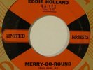 (45) (Hear) Eddie Holland - Merry-Go-Round / It Moves Me - R&B / Doo Wop (1959)
