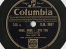 MISS HUE LEE CLASSIC 78 - ROSE ROSE I LOVE YOU (Sung In Chinese) EX+ CONDITION