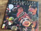JOHN DENVER & THE MUPPETS A Christmas Together RED & WHITE SPLIT VINYL LP LTD ED